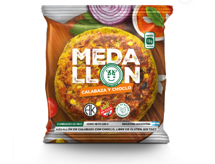 Medallon de CALABAZA y CHOCLO x2u - Felices