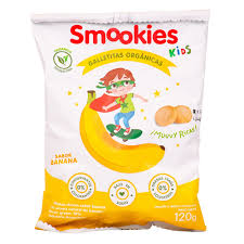 Galletitas kids de BANANA x120g - Smookies