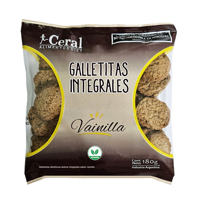 GALLETITAS integrales de VAINILLA x180g - Ceral