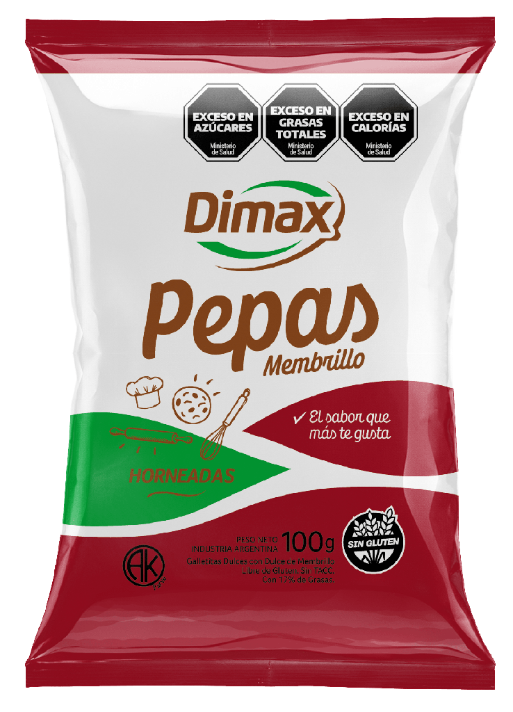 Pepas de MEMBRILLO x100g - Dimax