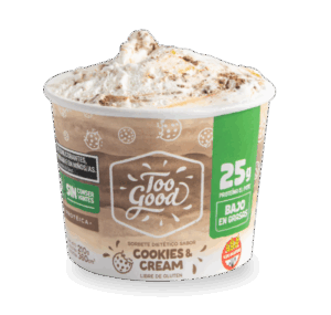 Helado PROTEICO - COOKIES and CREAM - Too Good