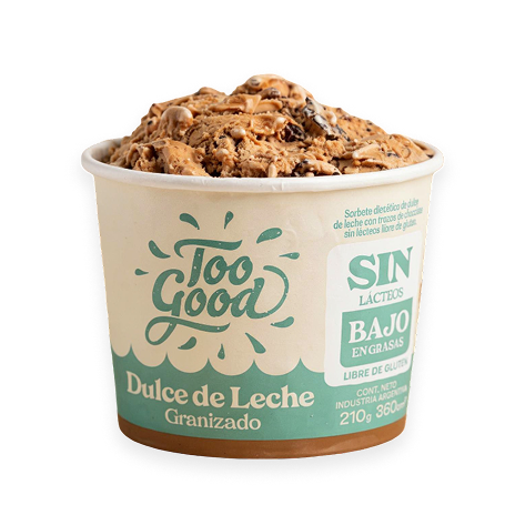 Helado VEGANO - DDL GRANIZADO - Too Good