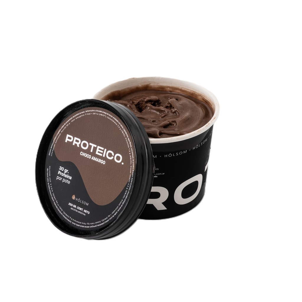 Helado proteico x250g - CHOCOLATE - Holsom