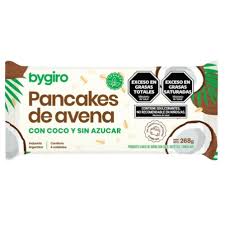 Pancakes s/AZUCAR de COCO x4u - Bygiro