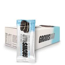 Caja x12 barritas LOW CARB - COOKIES and CREAM - GrowsBar