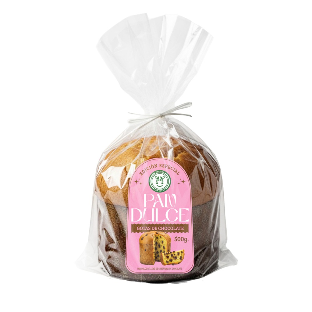 Pan dulce c/CHOCOLATE x500g - Felices
