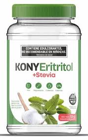 Endulzante en POLVO - ERITRITOL c/STEVIA x325g - Kony