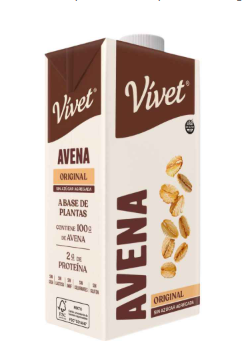 BEBIDA de AVENA s/AZUCAR x1l - Vivet