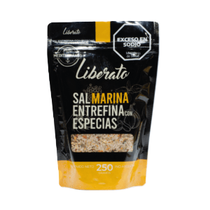 Sal marina ENTREFINA c/ESPECIAS x250g - Liberato