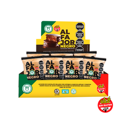 [186] Caja x12 alfajores - CHOCOLATE - Felices