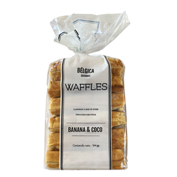 [904] Waffles congelados BANANA y COCO x6u - Belgica