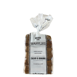 [906] Waffles congelados CACAO y BANANA x6u - Belgica