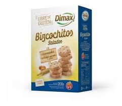 [1354] Caja de BIZCOCHITOS SALADOS x200g - Dimax